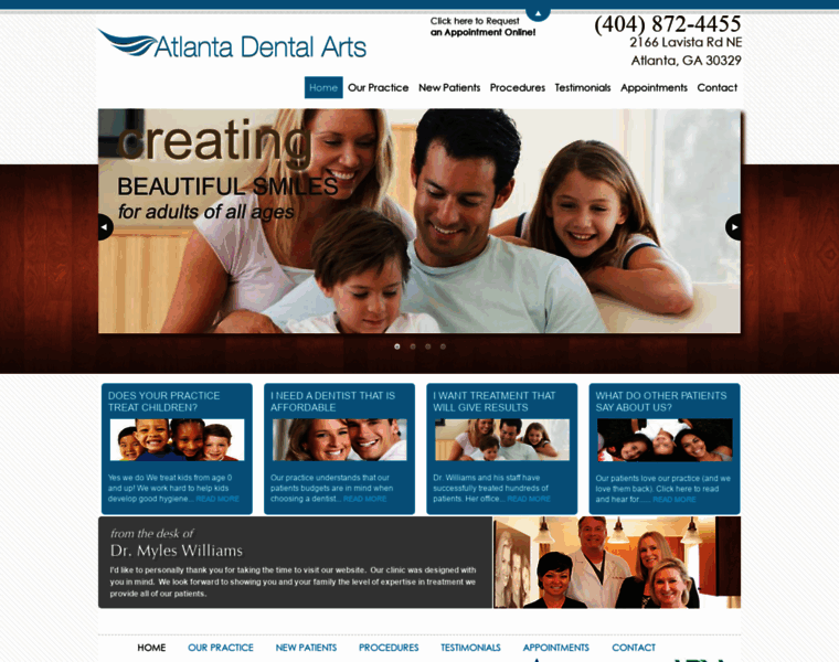 Atlantadentalarts.com thumbnail