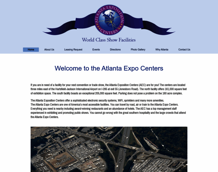 Atlantaexpositioncenters.com thumbnail
