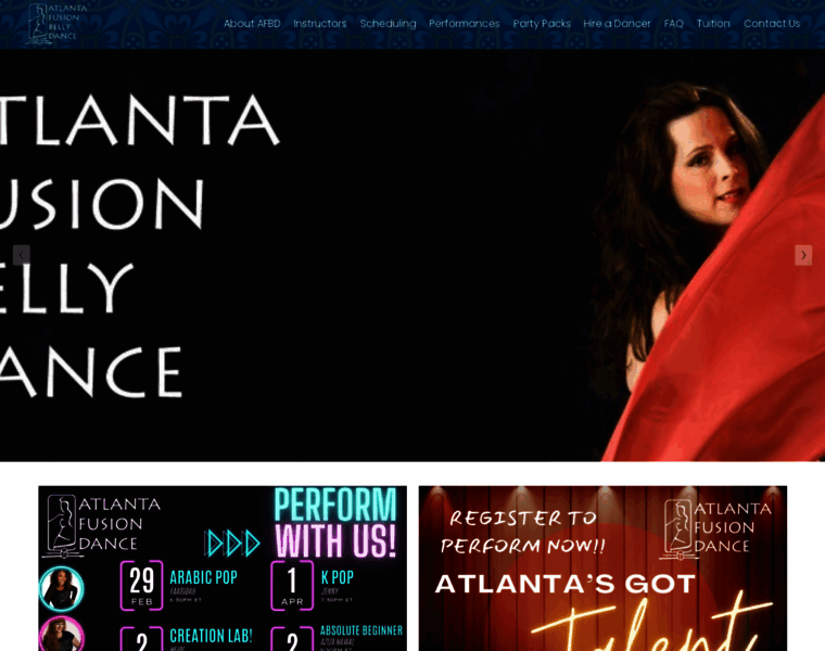 Atlantafusionbellydance.com thumbnail