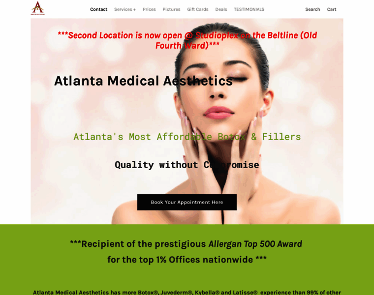 Atlantamedicalaesthetics.com thumbnail