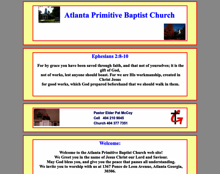 Atlantaprimitivebaptistchurch.org thumbnail
