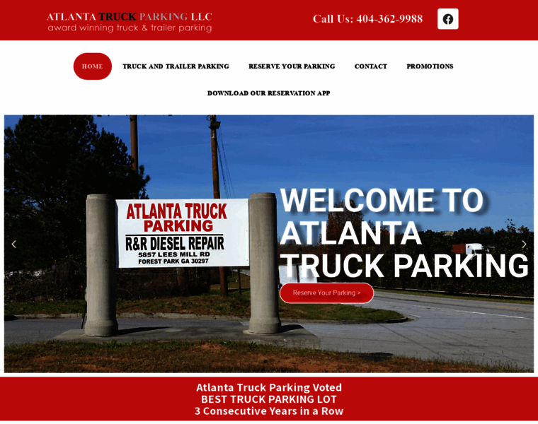 Atlantatruckparking.com thumbnail