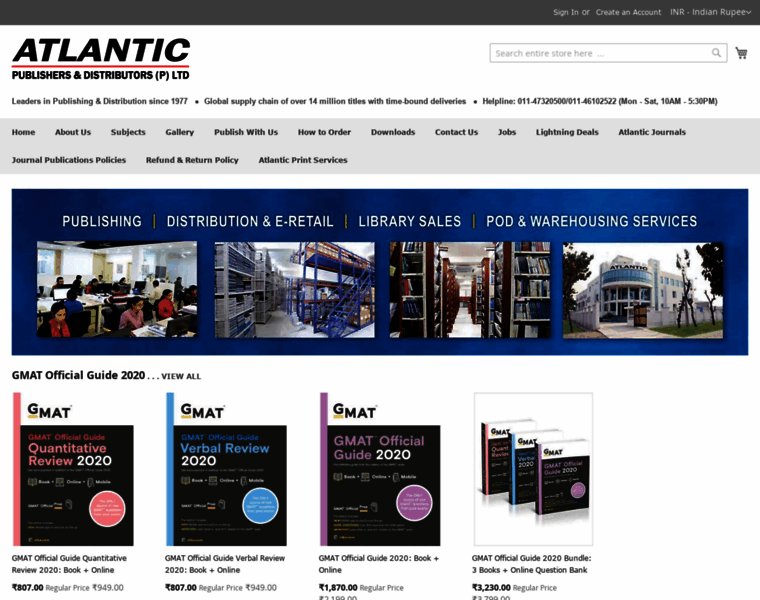 Atlanticbooks.co.in thumbnail