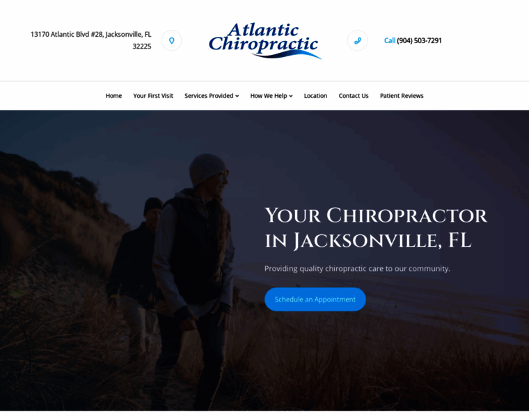 Atlanticchiropractor.com thumbnail