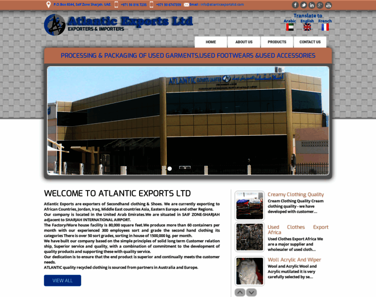 Atlanticexportsltd.com thumbnail