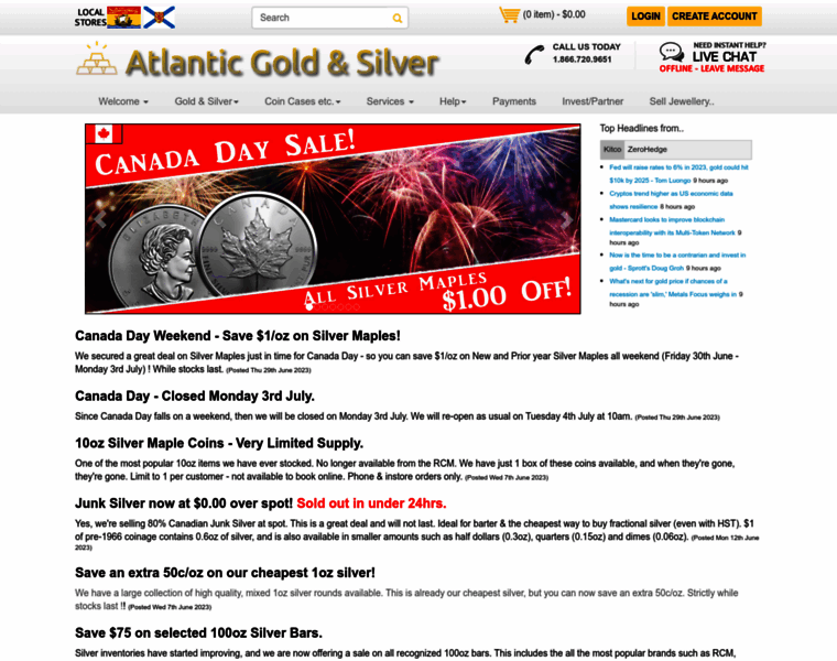 Atlanticgoldsilver.com thumbnail