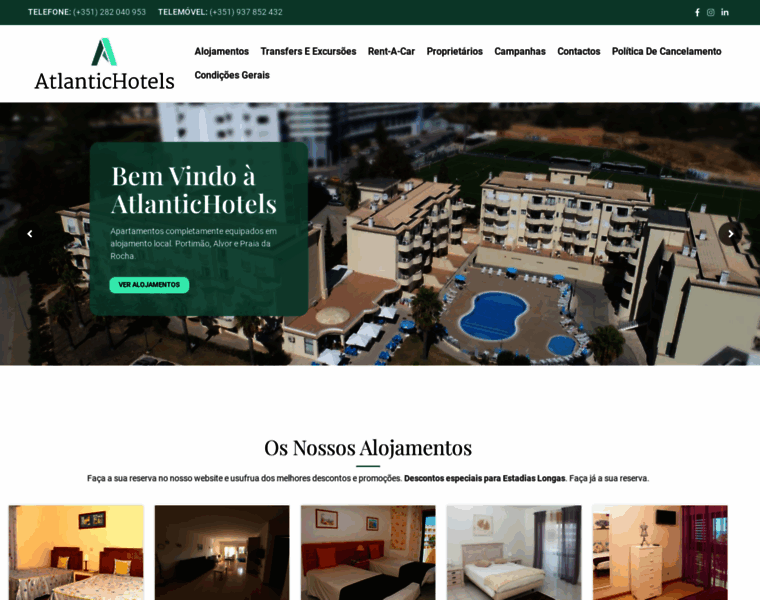 Atlantichotels.pt thumbnail