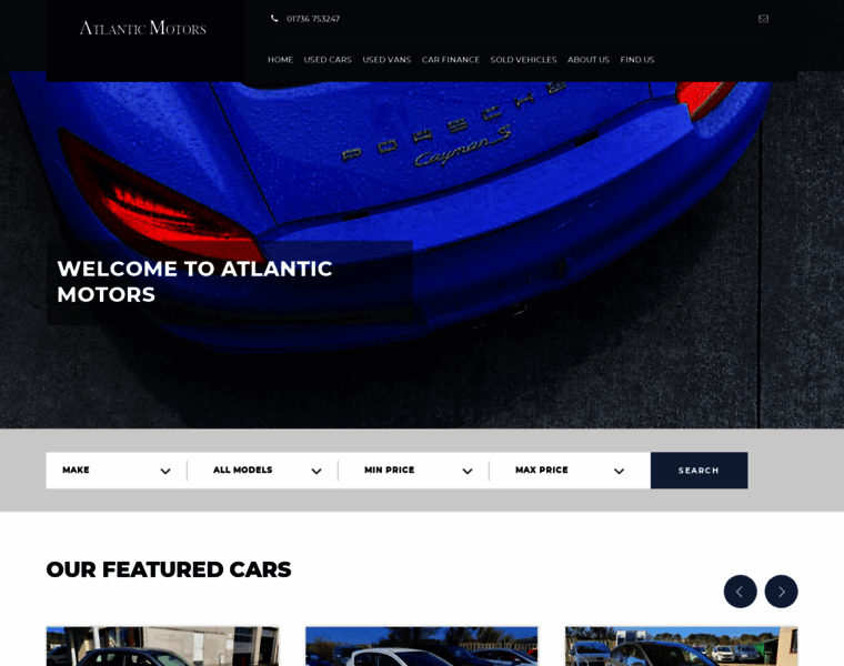 Atlanticmotors.co.uk thumbnail