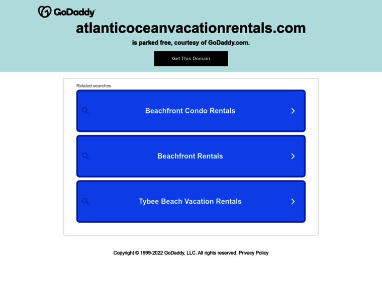 Atlanticoceanvacationrentals.com thumbnail