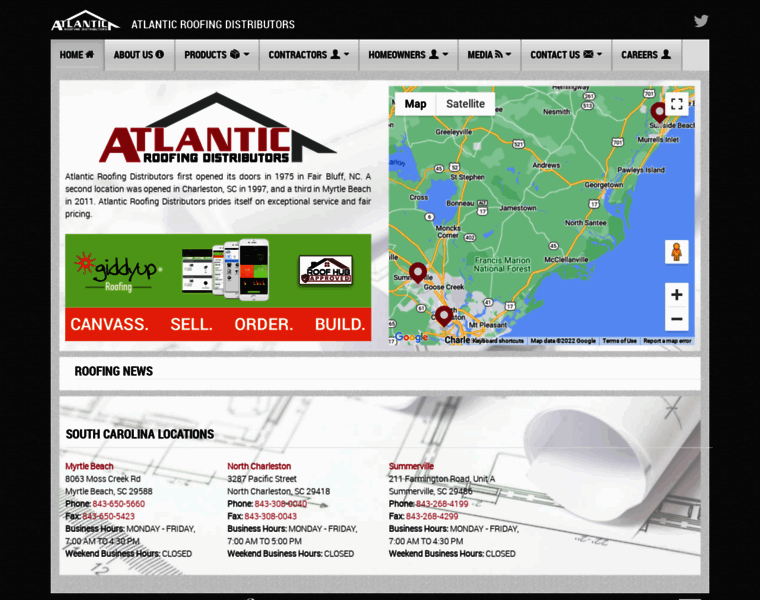Atlanticroofingdistributors.com thumbnail