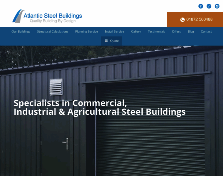 Atlanticsteelbuildings.co.uk thumbnail