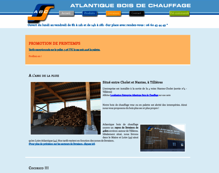 Atlantiqueboischauffage.com thumbnail
