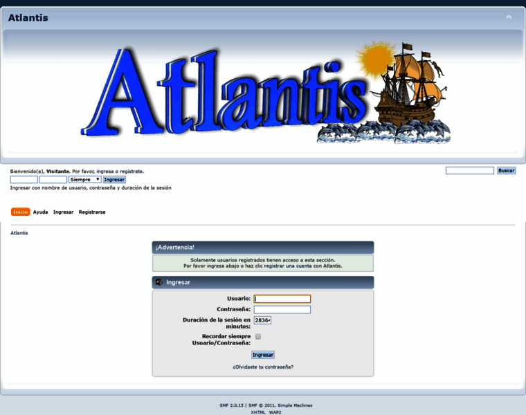 Atlantis-foro.org thumbnail