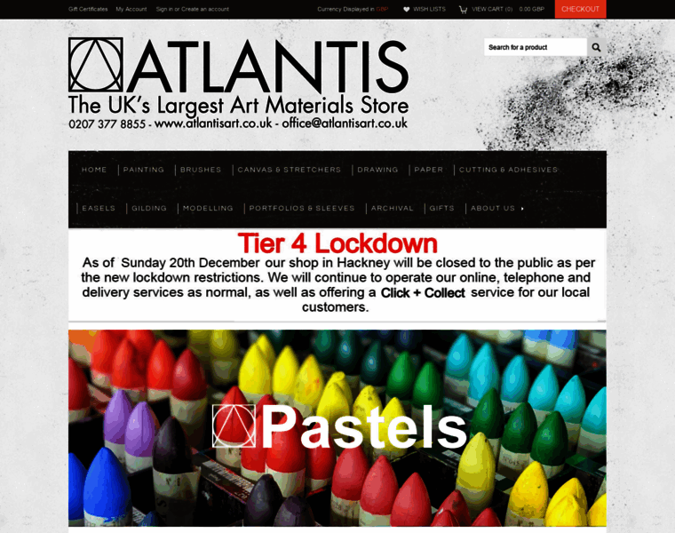 Atlantisart.co.uk thumbnail