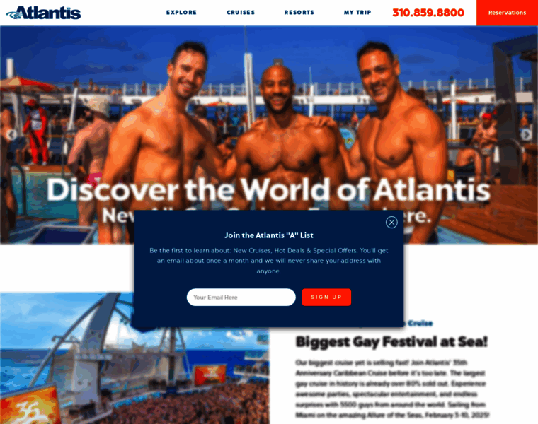 Atlantisevents.com thumbnail