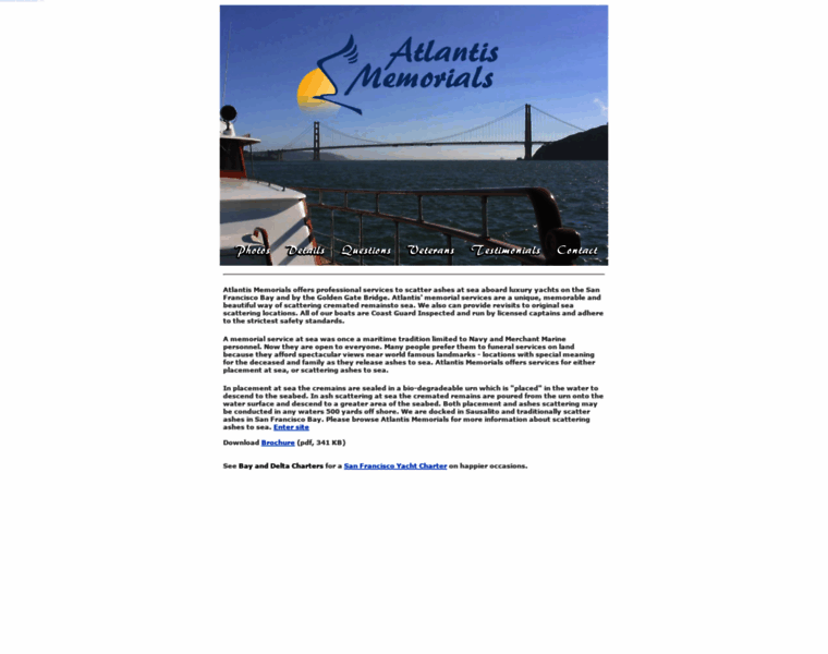 Atlantismemorials.com thumbnail