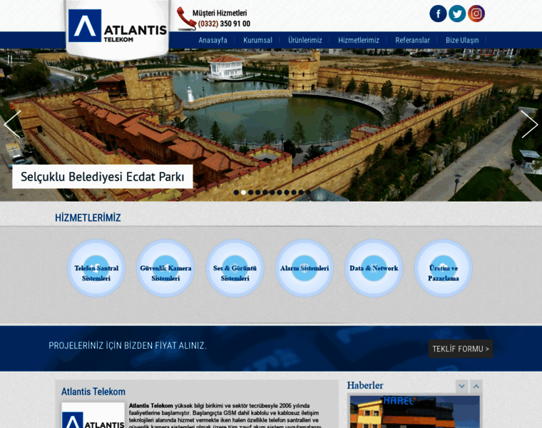 Atlantistelekom.com.tr thumbnail