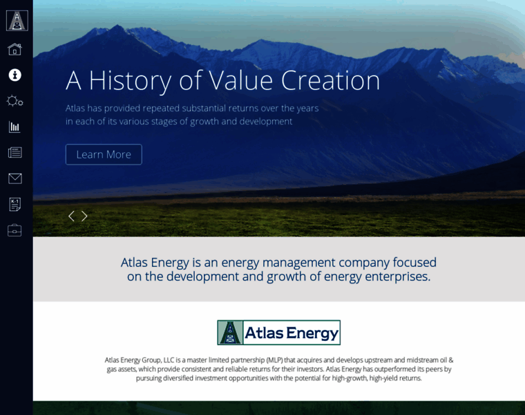 Atlasenergy.com thumbnail