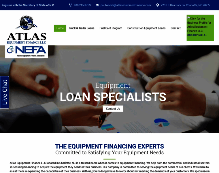 Atlasequipmentfinance.com thumbnail