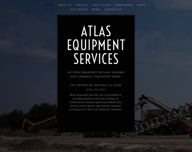 Atlasequipmentservice.com thumbnail