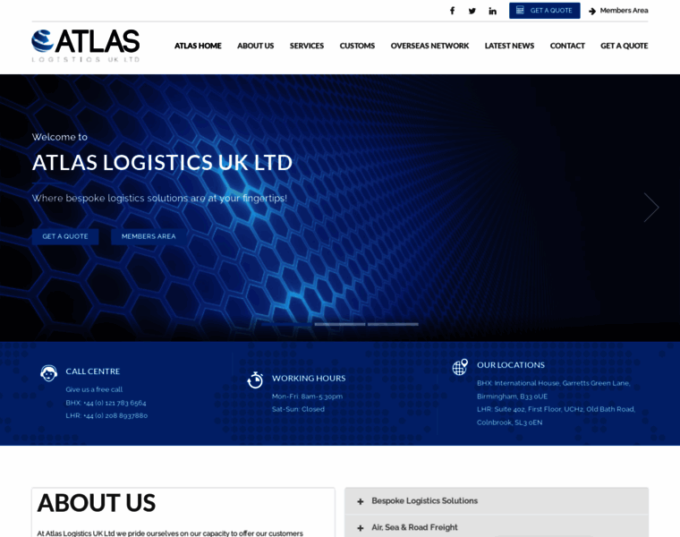 Atlaslogistics.co.uk thumbnail