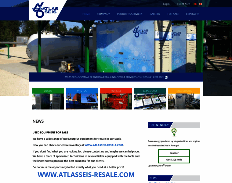 Atlasseis.com thumbnail
