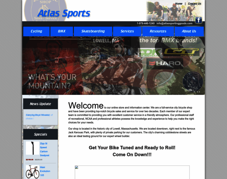 Atlassports.com thumbnail