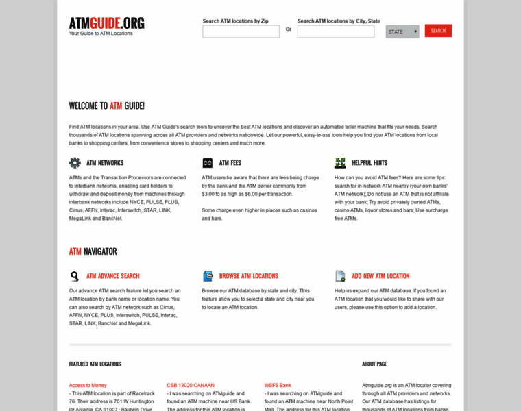 Atmguide.org thumbnail