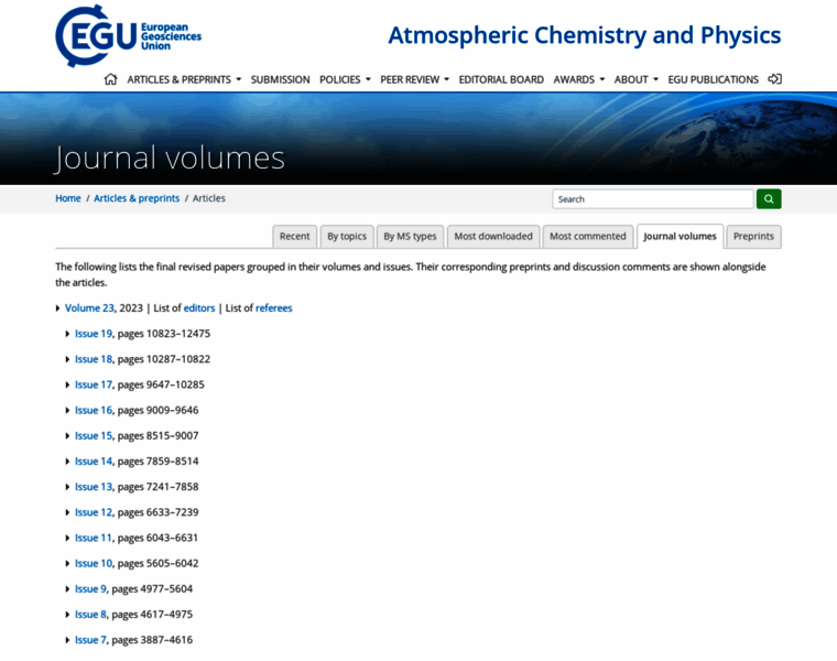 Atmos-chem-phys.org thumbnail