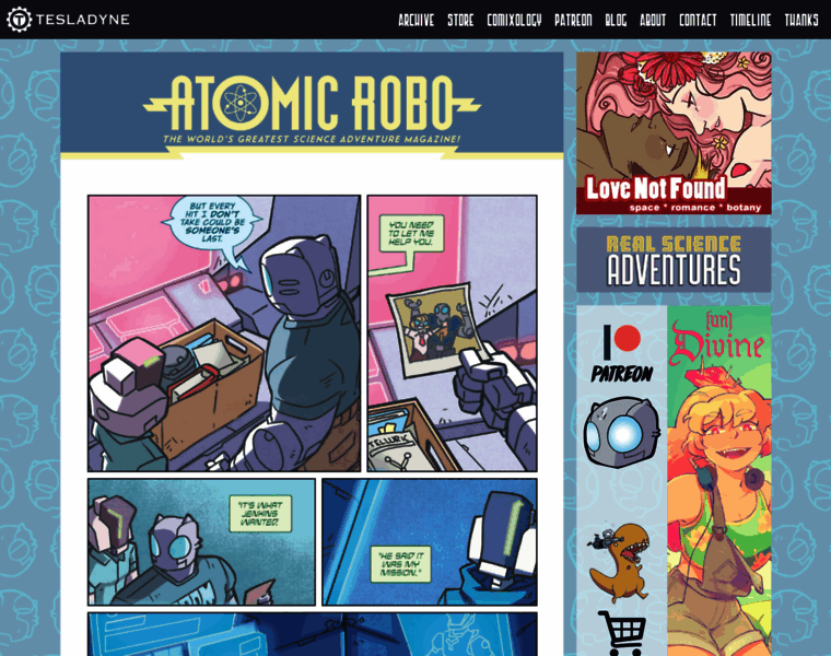 Atomic-robo.com thumbnail