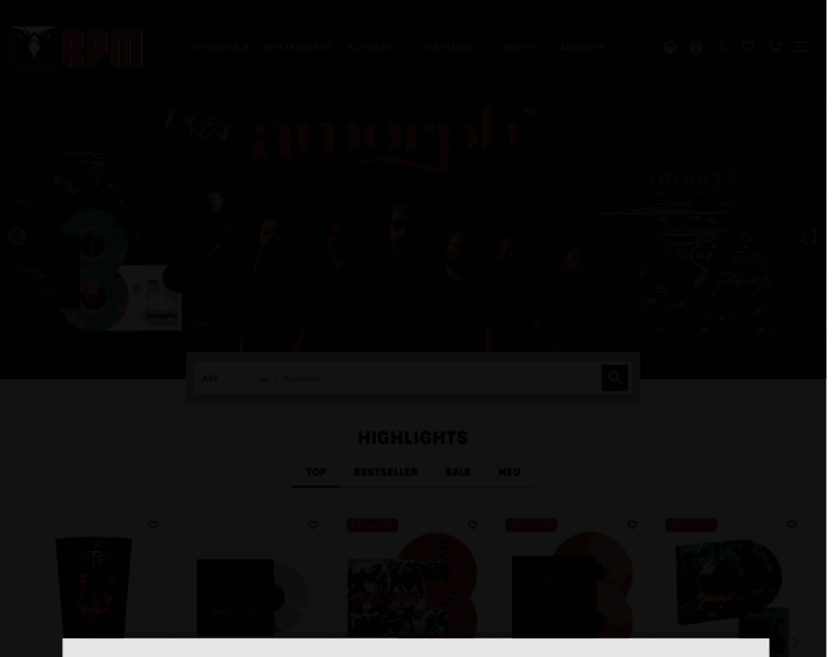Atomicfire-records.com thumbnail