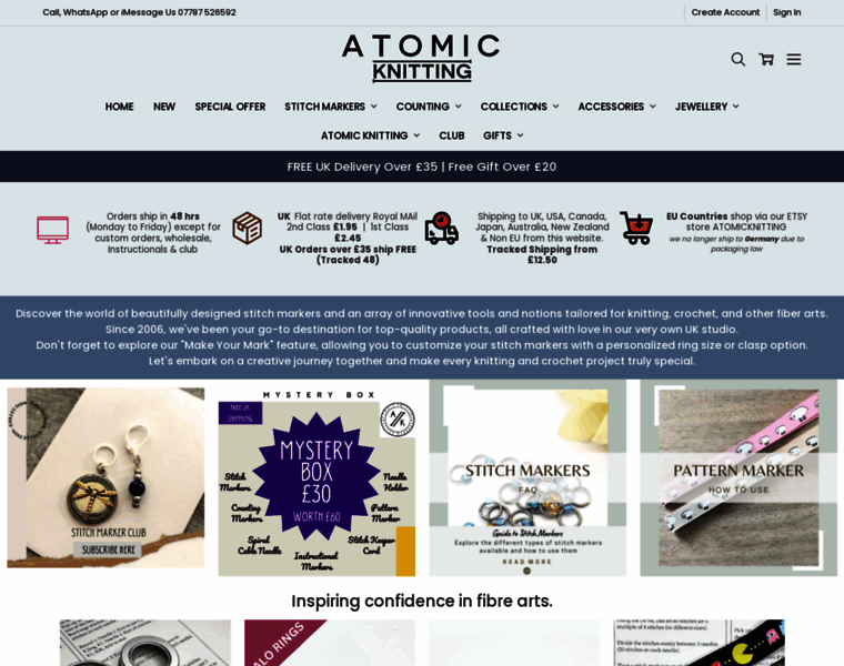 Atomicknitting.co.uk thumbnail