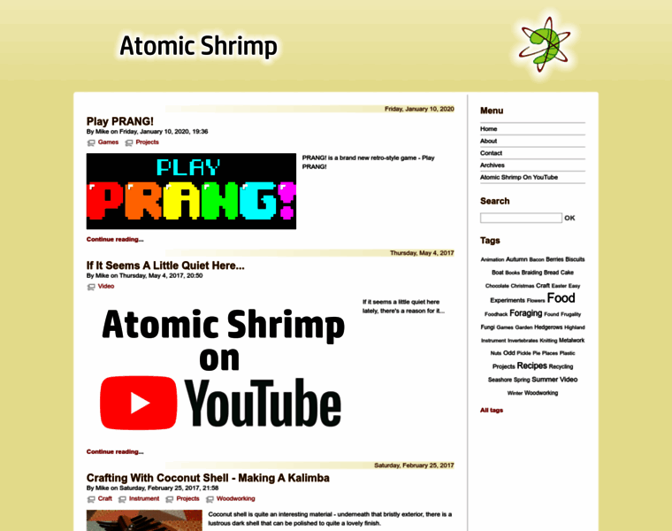 Atomicshrimp.com thumbnail