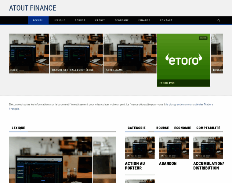 Atout-finance.com thumbnail
