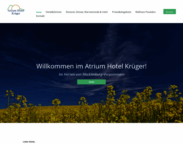 Atrium-hotel-krueger.de thumbnail