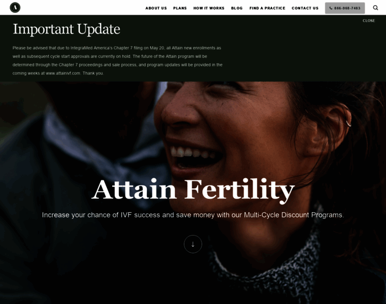 Attainivf.attainfertility.com thumbnail
