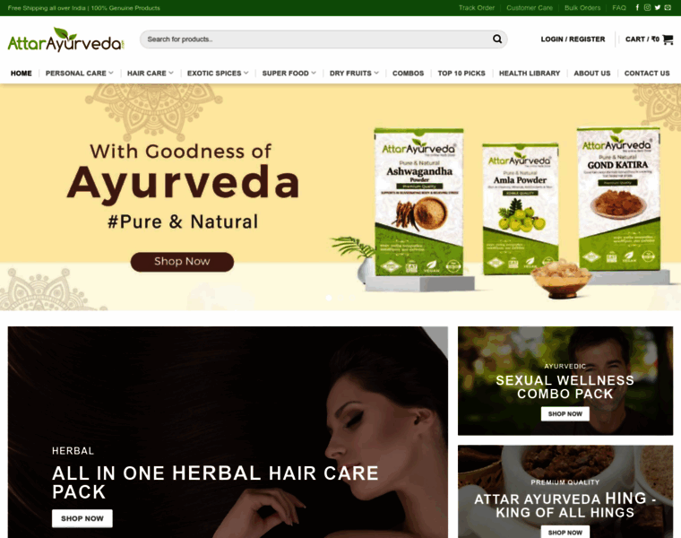 Attarayurveda.com thumbnail