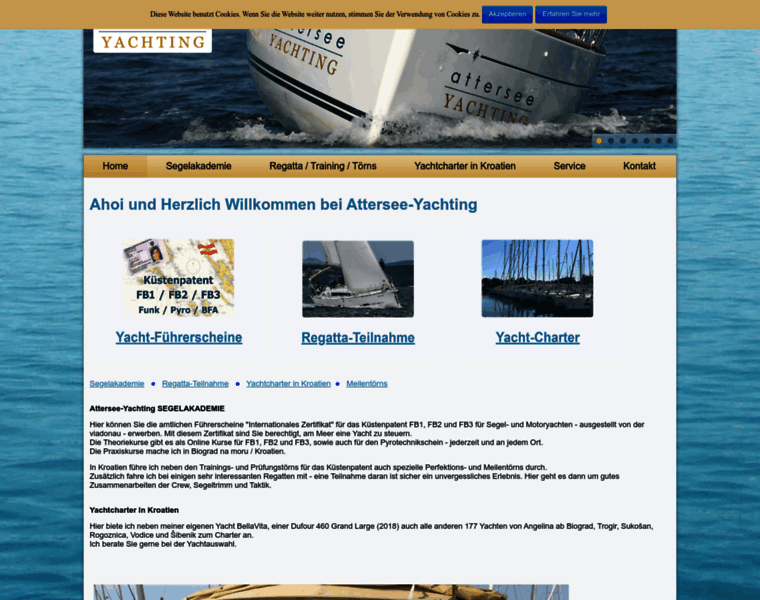 Attersee-yachting.at thumbnail