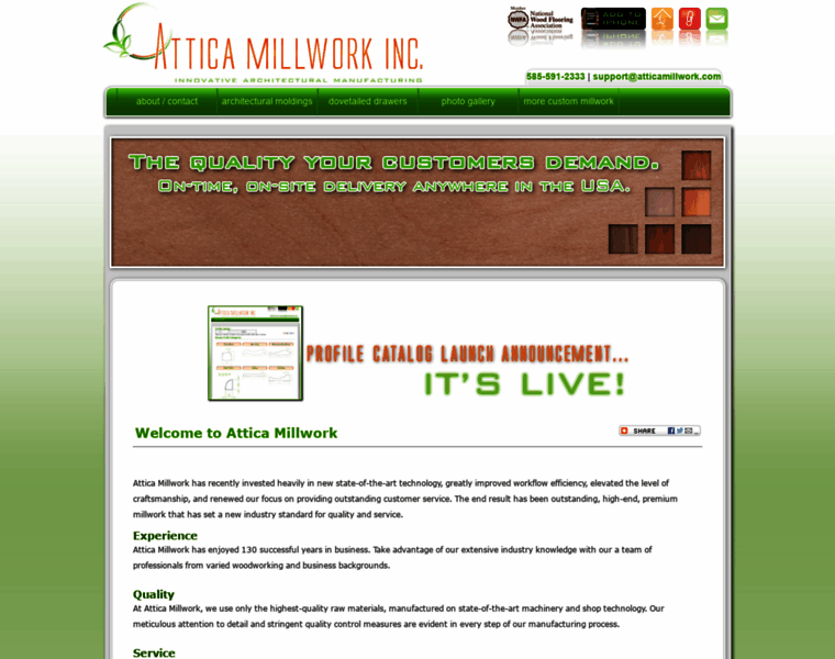 Atticamillwork.com thumbnail