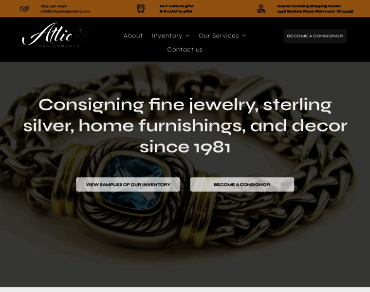 Atticconsignments.com thumbnail