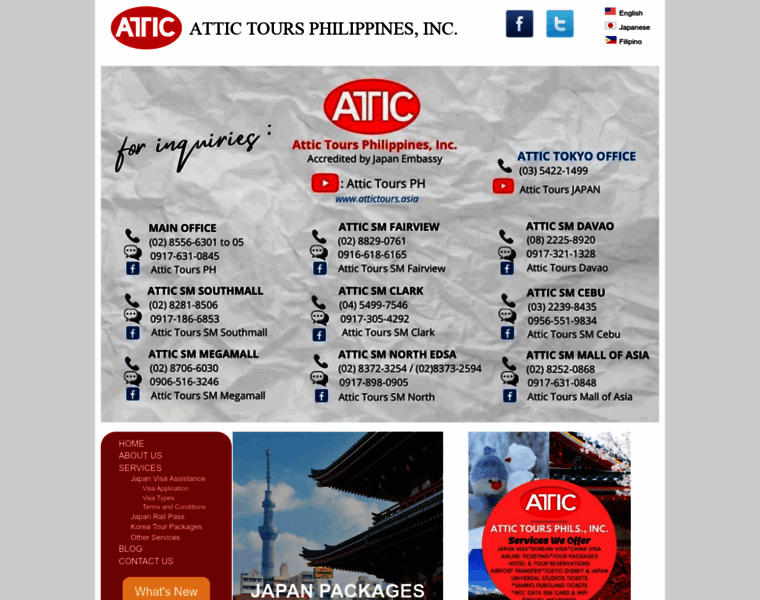 Attictours.asia thumbnail