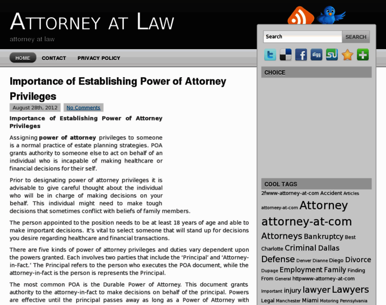 Attorney-at.com thumbnail