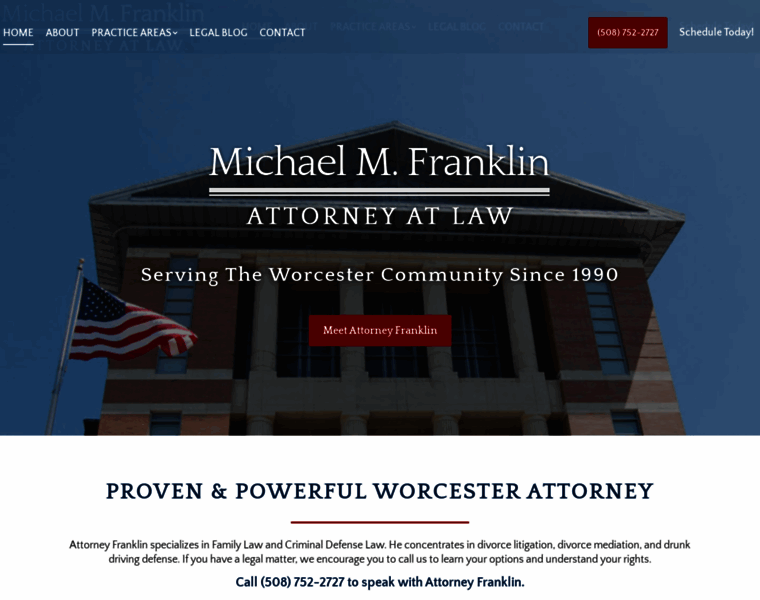 Attorneymichaelfranklin.com thumbnail
