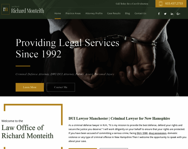 Attorneymonteith.com thumbnail