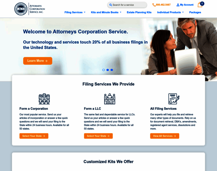 Attorneyscorpservice.com thumbnail