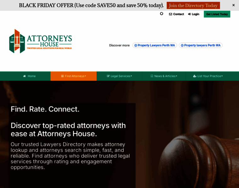attorneyshouse.com at WI. Attorneys House | Leading Attorneys Search ...