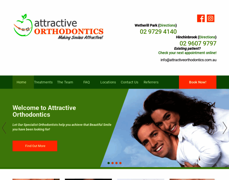 Attractiveorthodontics.com.au thumbnail