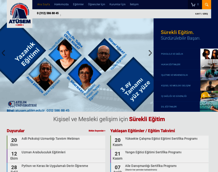 Atusem.atilim.edu.tr thumbnail