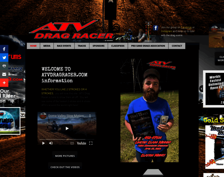 Atvdragracer.com thumbnail