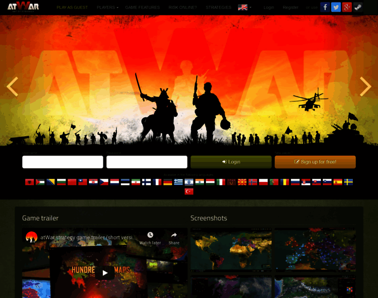 Atwar-game.com thumbnail